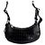 Philipp Plein Borsa a spalla Bowler in pelle stampata Croco Hexagon nera Nero - vista 4