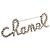 Timeless Chanel Spilla in metallo e perle finte in cristallo dorato D'oro
