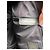 Zaino Burberry marrone nero in nylon e pelle - vista 9