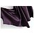 Vestido midi drapeado asimétrico Victoria Beckham Fig Ciruela Morado oscuro - vista 4