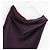 Vestido midi drapeado asimétrico Victoria Beckham Fig Ciruela Morado oscuro - vista 5