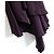 Vestido midi drapeado asimétrico Victoria Beckham Fig Ciruela Morado oscuro - vista 7