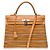 Hermès Borsa HERMES Kelly 35 in Pelle Beige - 102706 - vista 3