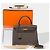 Hermès Borsa HERMES Kelly 25 in Pelle Grigia - 102683 Grigio - vista 2