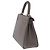 Hermès Borsa HERMES Kelly 25 in Pelle Grigia - 102683 Grigio - vista 6
