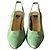 Emanuel Ungaro Scarpe Ungaro in camoscio verde