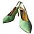 Emanuel Ungaro Scarpe Ungaro in camoscio verde - vista 5