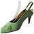 Emanuel Ungaro Scarpe Ungaro in camoscio verde - vista 7