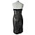 Autre Marque Schwarzes Samtkleid - view 4