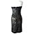 Autre Marque Schwarzes Samtkleid - view 6