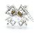 Autre Marque Collana di diamanti K18WG/K18YG Oro Marrone - vista 4