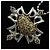 Autre Marque Collana di diamanti K18WG/K18YG Oro Marrone - vista 5