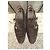 Scarpe Monk Gucci Marrone Scuro Camoscio - vista 2