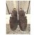 Scarpe Monk Gucci Marrone Scuro Camoscio - vista 5