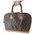 Alma Borsa Louis Vuitton in pelle marrone
