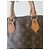 Alma Borsa Louis Vuitton in pelle marrone - vista 17