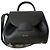Borsa Polène Mini Nano Nera in Pelle di Agnello Nero