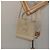Borsa a mano in pelle LOEWE Barcellona 2 vie beige Auth bs26715 - vista 24
