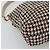CHANEL Borsa a Spalla Matelassé Lana Grigia Oro CC Auth 127587V Marrone D'oro - vista 16