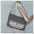 CHANEL Borsa a Spalla Matelassé Lana Grigia Oro CC Auth 127587V Marrone D'oro - vista 25