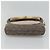 CHANEL Borsa a Spalla Matelassé Lana Grigia Oro CC Auth 127587V Marrone D'oro - vista 5
