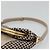 CHANEL Borsa a Spalla Matelassé Lana Grigia Oro CC Auth 127587V Marrone D'oro - vista 8