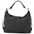 Borsa Gancini in tela e pelle nera argento di Salvatore Ferragamo Auth bs26905 Nero - vista 13