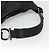 Borsa Gancini in tela e pelle nera argento di Salvatore Ferragamo Auth bs26905 Nero - vista 7
