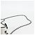 CHANEL Schultertasche Star Chain Satin Weiß Gold CC Auth 125991SM Golden - Ansicht 14