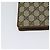 Bolso de Hombro GUCCI GG Supreme Web Sherry Line PVC Beige Oro Auth BA3358 Dorado - vista 16