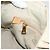 PRADA Canapa MM Borsa a Mano Tela Beige Oro Auth bs26853 D'oro - vista 21