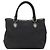 PRADA Borsa a mano in tela 2 vie Nero Oro Auth 125699 D'oro - vista 13