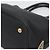 PRADA Borsa a mano in tela 2 vie Nero Oro Auth 125699 D'oro - vista 15