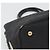 PRADA Borsa a mano in tela 2 vie Nero Oro Auth 125699 D'oro - vista 9