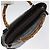 Borsa a mano in pelle GUCCI Bamboo 2 vie marrone scuro oro Auth 121135 D'oro - vista 6