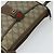 GUCCI GG Supreme Web Sherry Line Borsa PVC Beige Oro 89 02 032 Auth ep9229 D'oro - vista 6