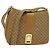 Gucci Borsa a spalla Micro GG in tela beige e oro Auth BA3245 D'oro