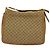 Gucci Borsa a spalla Micro GG in tela beige e oro Auth BA3245 D'oro - vista 2