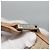 FENDI Zucchino Canvas Handtasche aus Nylon Beige Silber Authentisch bs26890 - Ansicht 10