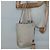 FENDI Zucchino Canvas Handtasche aus Nylon Beige Silber Authentisch bs26890 - Ansicht 21