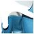 Sac à épaule en toile matelassée Icon Line de CHANEL, bleu marine, doré, CC Auth 127540SV - vue 26