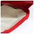 Borsa a spalla Burberry catena pile rossa argento Auth bs26879 Rosso - vista 19