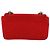 Borsa a spalla Burberry catena pile rossa argento Auth bs26879 Rosso - vista 2