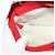 Borsa a spalla Burberry catena pile rossa argento Auth bs26879 Rosso - vista 20
