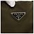 PRADA Hand Bag Nylon Khaki Silver Auth bs26850 Silvery - view 17