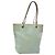 GUCCI GG Canvas Tote Bag Hellblau Gold 002 1099 Auth ti3205 Golden