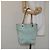 GUCCI GG Canvas Tote Bag Hellblau Gold 002 1099 Auth ti3205 Golden - Ansicht 21