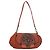 Prada Borsa a spalla in pelle rossa Auth KD264 Rosso