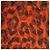 Sciarpa con stampa leopardata Saint Laurent Multicolore - vista 4
