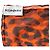Sciarpa con stampa leopardata Saint Laurent Multicolore - vista 6